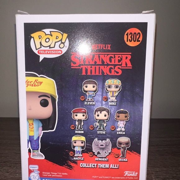 Funko Pop Stranger Things Argyle Vinyl Figure - Picture 3 of 5